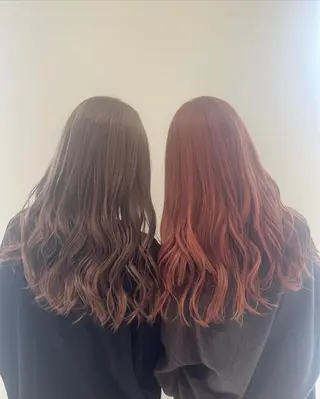 セミロング カラー EARTH長岡 🌼渡辺まい🌼のヘアスタイル