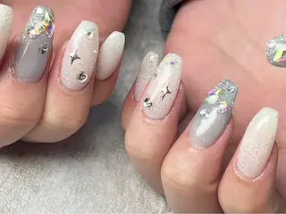 ネイル Queennail 北堀江Yumiのネイルデザイン