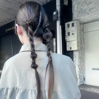 ヘアアレンジ 松井凜花𐙚𓍯 ヘアアレンジ/ツヤ髪のヘアスタイル