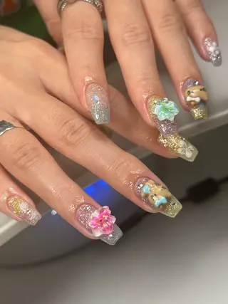 ネイル Nail Salon L'arc所属・💊大阪/心斎橋 moni🧠のネイルデザイン