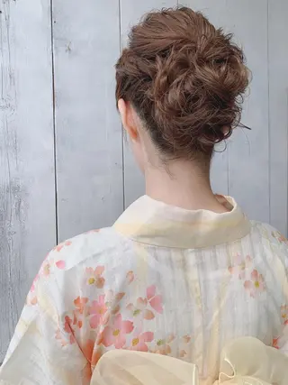 ヘアアレンジ 菅野 美咲のヘアスタイル