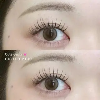 マツエク・マツパ 天王寺eye ♡eyebrowのマツエク・マツパデザイン