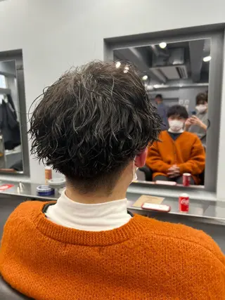パーマ メンズ EMANON  ANNEX池袋東口店所属・SiV(ｼﾋﾞ)✂︎ メンズ専門💈のヘアスタイル