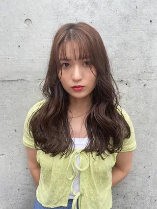 セミロング 💚Forest Mirror💚のヘアスタイル