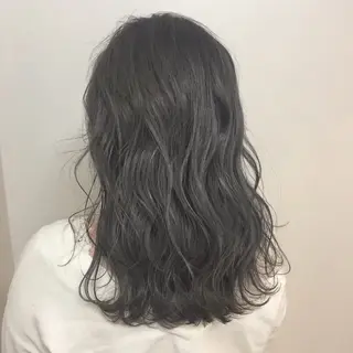 セミロング 沖丸 凌太のヘアスタイル