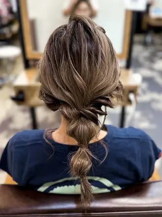 ヘアアレンジ 🩶BRAS 🩶のヘアスタイル