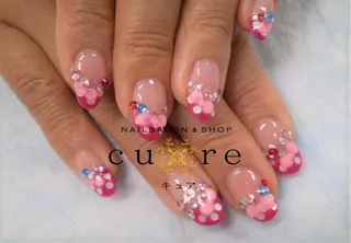 ネイル ミディアム ネイルサロン Cureのネイルデザイン