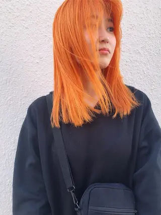 ミディアム カラー tension 【テンション】のヘアスタイル