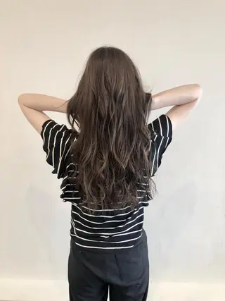 ロング カラー Hair make VERDA所属・宮下 耕平のヘアスタイル