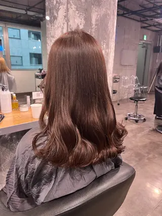 ロング I S所属・🌿透明感カラー‪ 縮毛矯正✨かずきのヘアスタイル