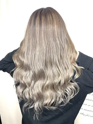 ロング カラー パーマ ヘアアレンジ メンズ キッズ ネイル マツエク・マツパ 髪質改善 艶髪🔵ﾌｾﾅｵﾔのヘアスタイル