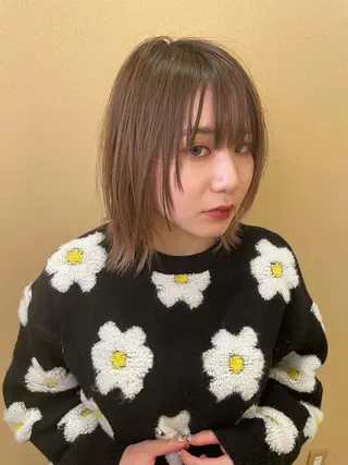 ショート カラー LOBBY HIMERIのヘアスタイル