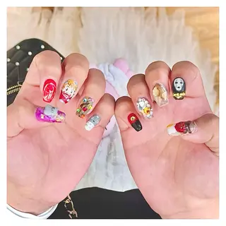 ネイル joieange 心斎橋Hazukiのネイルデザイン