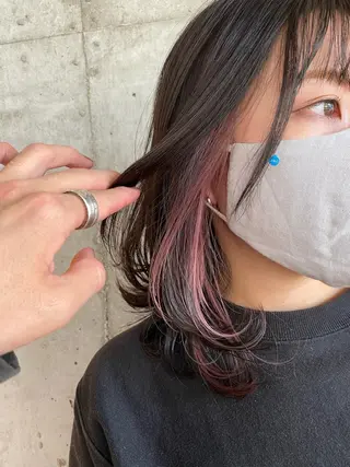 ミディアム カラー リピート率No.1✨ ユウキのヘアスタイル