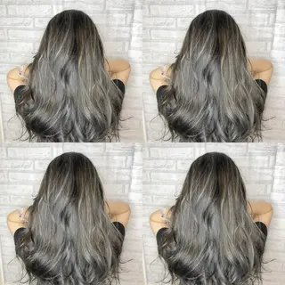 ミディアム カラー JILBLAN京都 ショート/ハイライトのヘアスタイル