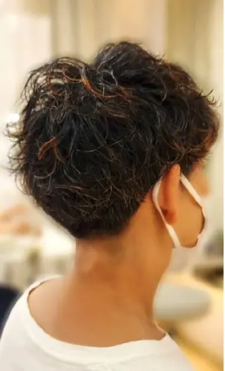 ショート パーマ hairmake Juinのヘアスタイル