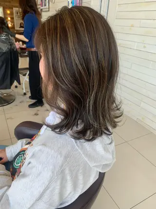 カラー 黒田瀬奈/ボブ まろやかベージュのその他イメージ