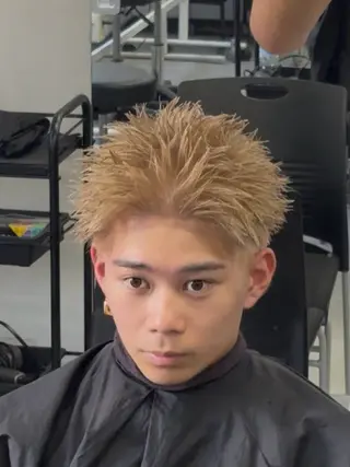 ショート メンズ メンズ特化⚡️パーマ テッタのヘアスタイル