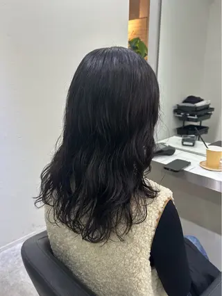 セミロング カラー 銀座/ヘアセット シマムラ ミホのヘアスタイル