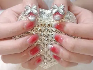 ミディアム Hanaai Salon新宿店のネイルデザイン