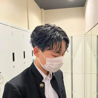 ショート パーマ メンズ 茅ヶ崎パーマ特化/ スパイラル/ハルキのヘアスタイル