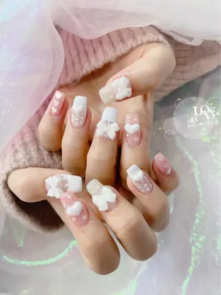 ネイル ラベンダー💖日暮里 ルル💖ネイルのネイルデザイン