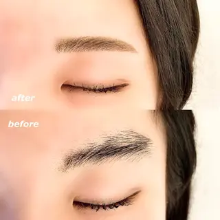 アイブロウ 韓国束感まつ毛 💫 北浜/Rumiのマツエク・マツパデザイン