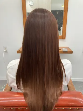 セミロング 髪質改善 松本のヘアスタイル