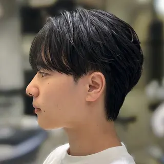 メンズ 池袋/韓国メンズヘア ❤️💙軸丸みうのヘアスタイル