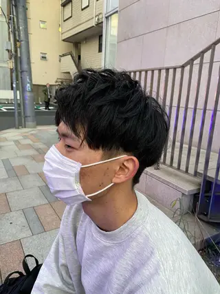ショート メンズ 茂手木 勇二のヘアスタイル