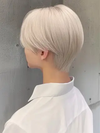 ショート カラー メンズ ナチュラル×色気パ ーマ 渋谷/マナミのヘアスタイル