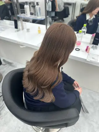 ロング カラー ガーリーstyle ❤︎misaki🏹のヘアスタイル