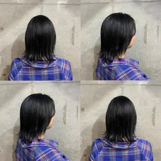 ミディアム もにか🌞原宿/渋谷 🌝ブリーチカラーのヘアスタイル