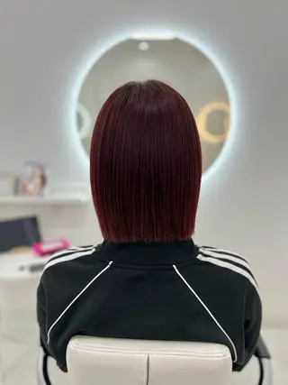 ショート カラー 吉田 悠乃のヘアスタイル