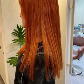 カラー bon ami所属・むかいやま なおのヘアスタイル