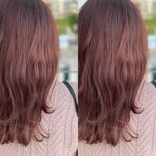 ロング カラー Snaly カラー特化ページのヘアスタイル