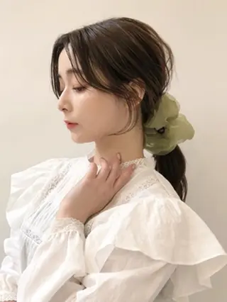 ロング カラー Lolonois梅田 スタッフのヘアスタイル