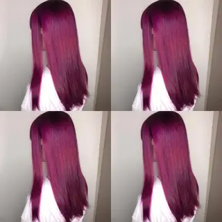 ロング カラー 似合わせ/ブリーチ カラー.岡田友仁のヘアスタイル