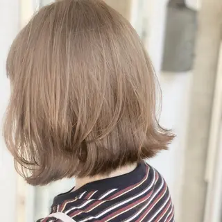 カラー イケダ ハルカのヘアスタイル
