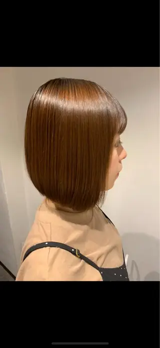 ショート カラー レイヤーカット/髪質 改善/矯正🤍吉田のヘアスタイル