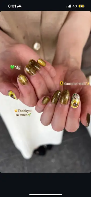 ネイル ウエチ ノリカ🐸のネイルデザイン