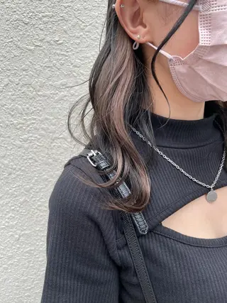 セミロング yohaku所属・yohaku misakiのヘアスタイル