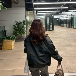 ロング 多幸感×儚さ /角田リサのヘアスタイル