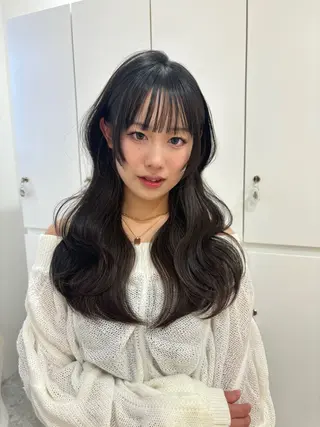 ロング MOMOHA/ 🍑レイヤーカットのヘアスタイル