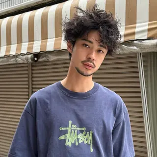 ショート メンズ モモセ ユメトのヘアスタイル