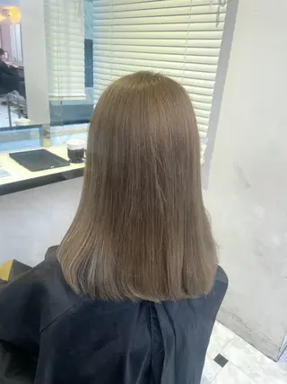 カラー 赤み消し🌿韓国風 ヘア🌿渋谷美容室のヘアスタイル