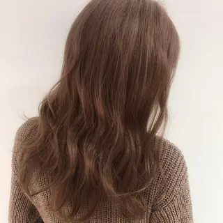 セミロング カラー 酒井 里穂のヘアスタイル