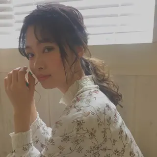 ロング カラー 代表🎀 ふわモテ愛 され髪🩷yumiのヘアスタイル