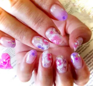 ネイル chieko'nail所属・CHILL NAIL 読谷村のネイルデザイン