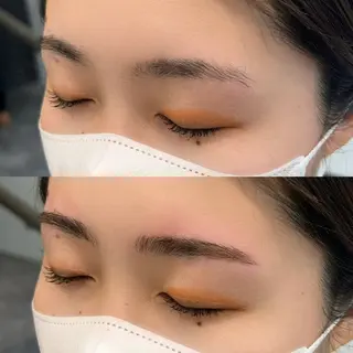 アイブロウ hana/海外風ヘア /レイヤーカットのヘアスタイル